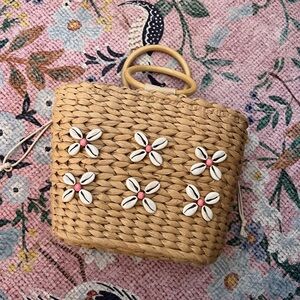 Straw Beach Purse